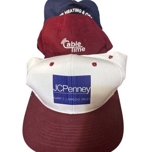 Vintage 80s & 90s Logo Hat Lot Of 12 Snapback & Adjustable Caps - Picture 2 of 8